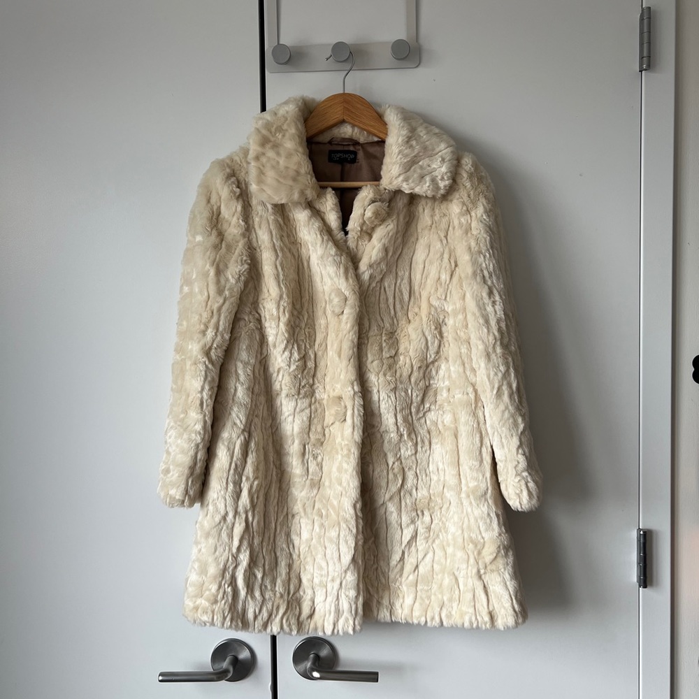 Cream Teddy Bear Coat